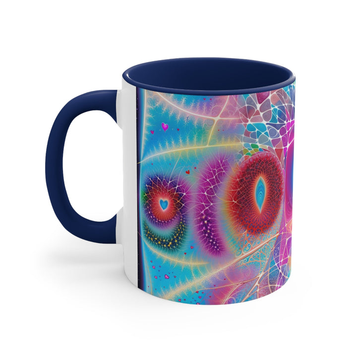 Vibrant Ethereal Love - Accent Coffee Mug - Mug - g(0D·IO) - Pink - 11oz -