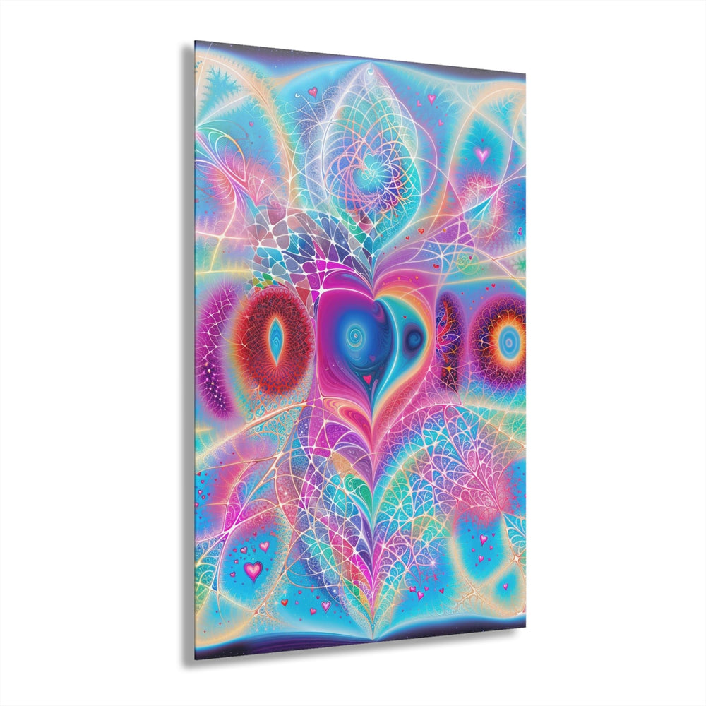 Vibrant Ethereal Love - Acrylic Prints (French Cleat Hanging) - Home Decor - g(0D·IO) - 24" x 36" (Vertical) - 0.25'' -