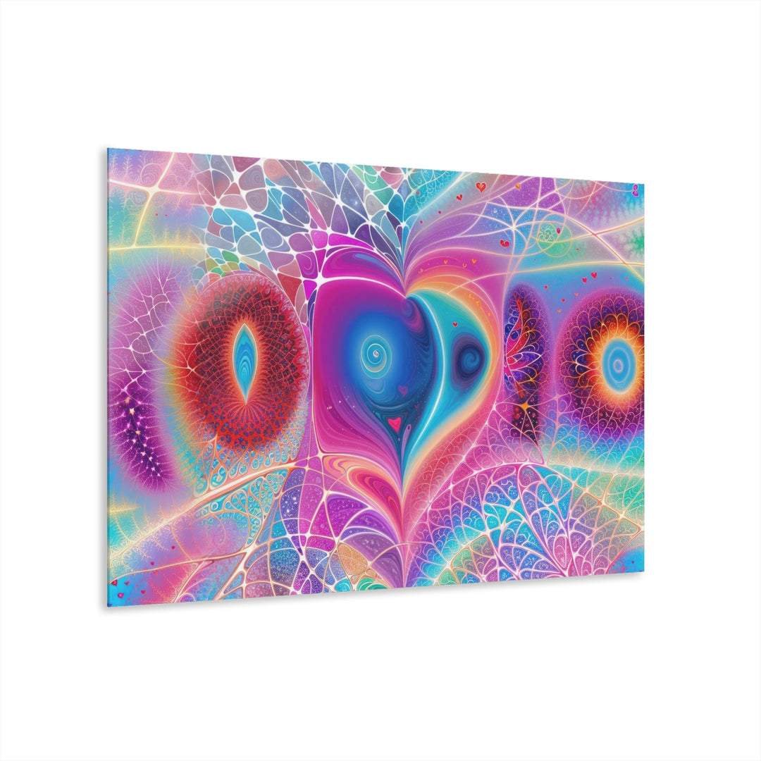 Vibrant Ethereal Love - Acrylic Prints (French Cleat Hanging) - Home Decor - g(0D·IO) - 36" x 24" (Horizontal) - 0.25'' -