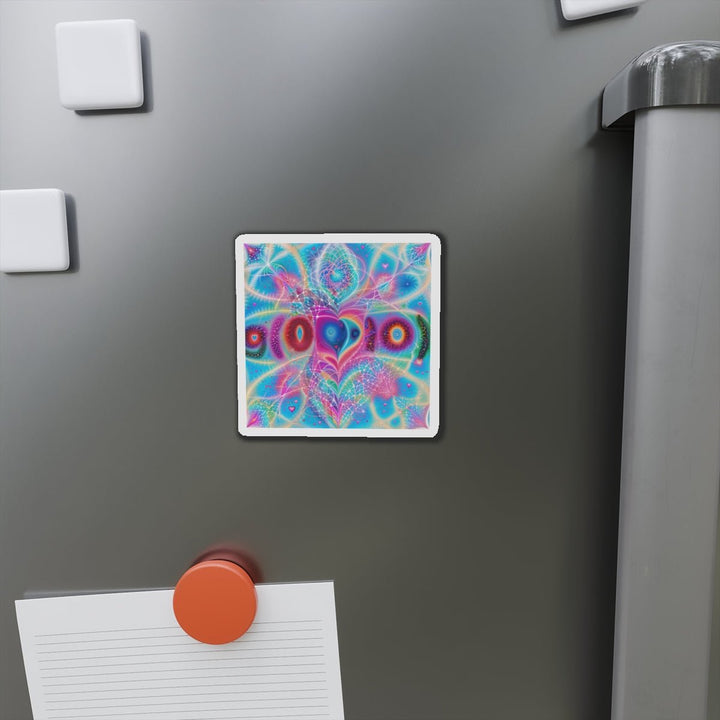 Vibrant Ethereal Love - Die-cut Magnet - Home Decor - g(0D·IO) - 6 × 6" - Die-Cut - 1 pc