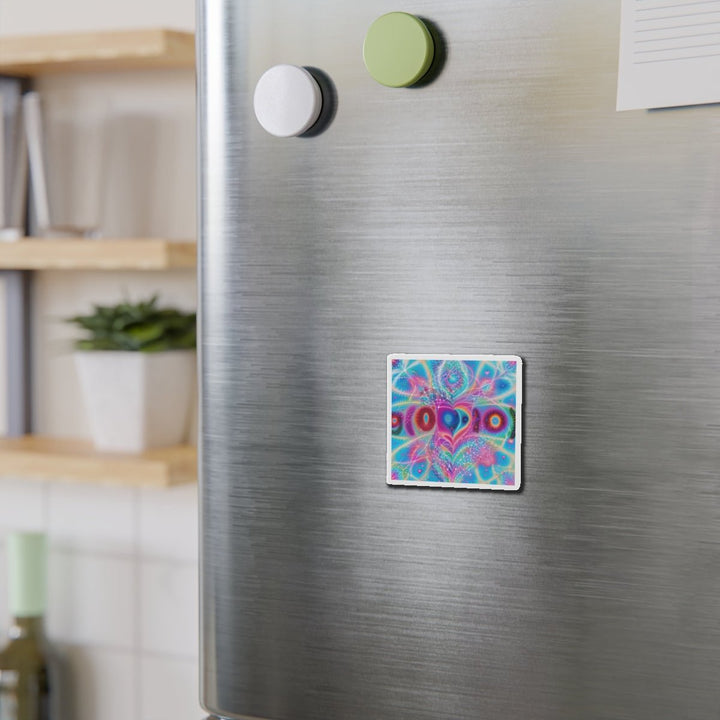 Vibrant Ethereal Love - Die-cut Magnet - Home Decor - g(0D·IO) - 6 × 6" - Die-Cut - 1 pc