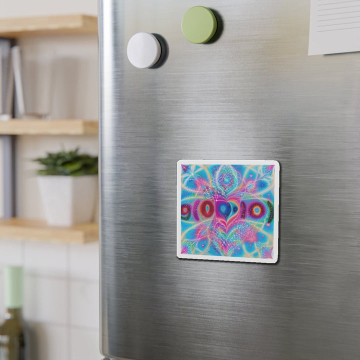 Vibrant Ethereal Love - Die-cut Magnet - Home Decor - g(0D·IO) - 6 × 6" - Die-Cut - 1 pc