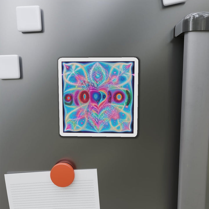 Vibrant Ethereal Love - Die-cut Magnet - Home Decor - g(0D·IO) - 6 × 6" - Die-Cut - 1 pc
