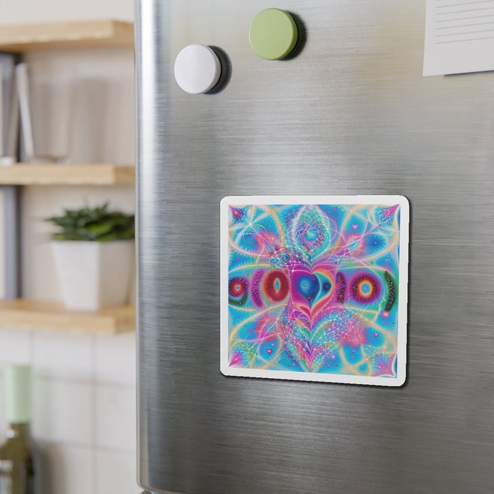 Vibrant Ethereal Love - Die-cut Magnet - Home Decor - g(0D·IO) - 6 × 6" - Die-Cut - 1 pc