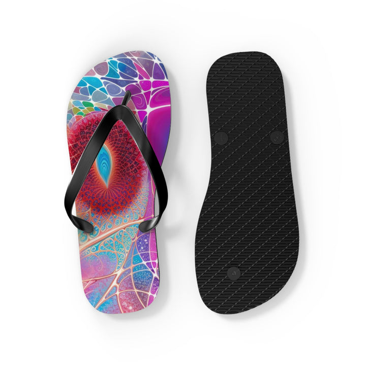 Vibrant Ethereal Love - Flip Flops - Shoes - g(0D·IO) - XL - Black sole -