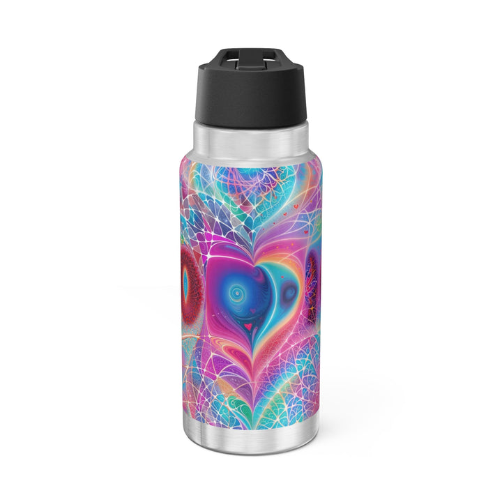 Vibrant Ethereal Love - Gator Tumbler 32oz - Mug - g(0D·IO) - Silver - 32oz -