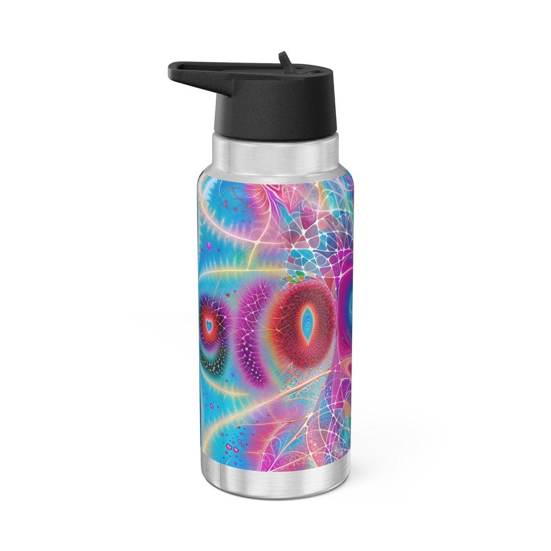 Vibrant Ethereal Love - Gator Tumbler 32oz - Mug - g(0D·IO) - Silver - 32oz -