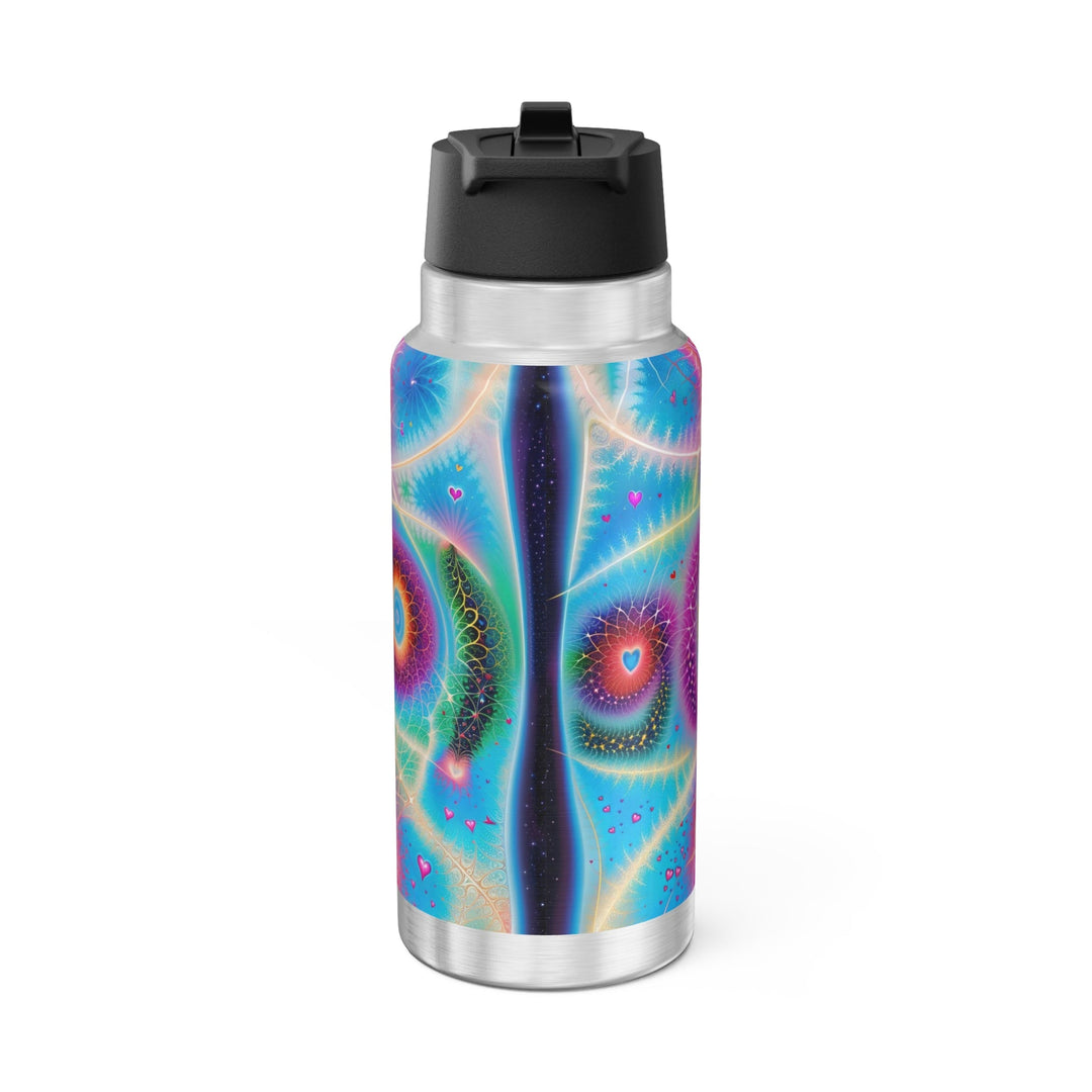 Vibrant Ethereal Love - Gator Tumbler 32oz - Mug - g(0D·IO) - Silver - 32oz -