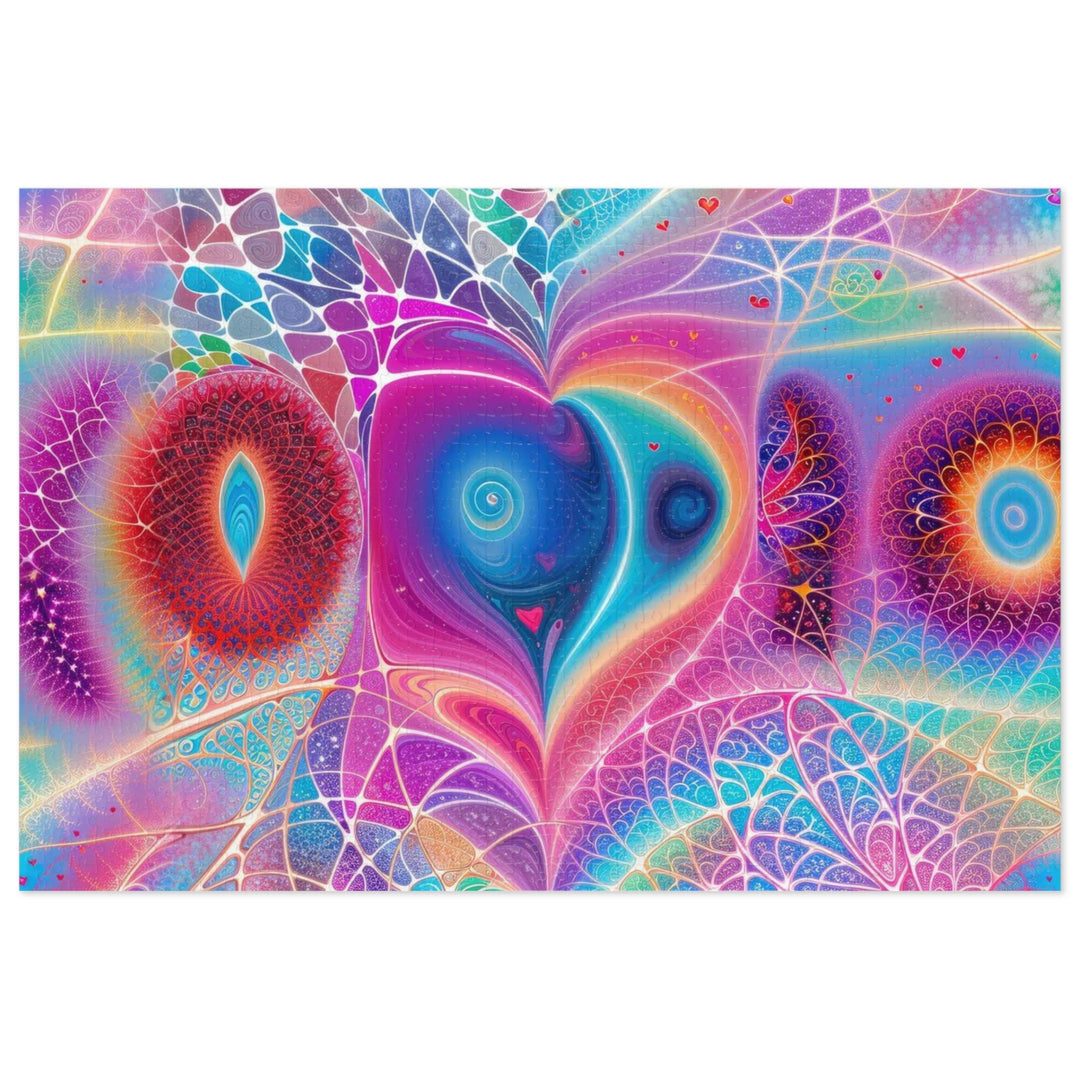 Vibrant Ethereal Love - Jigsaw Puzzle (100, 252, 500, 1000 pieces) - Puzzle - g(0D·IO) - 29.25" × 19.75" (1000 pcs) - -