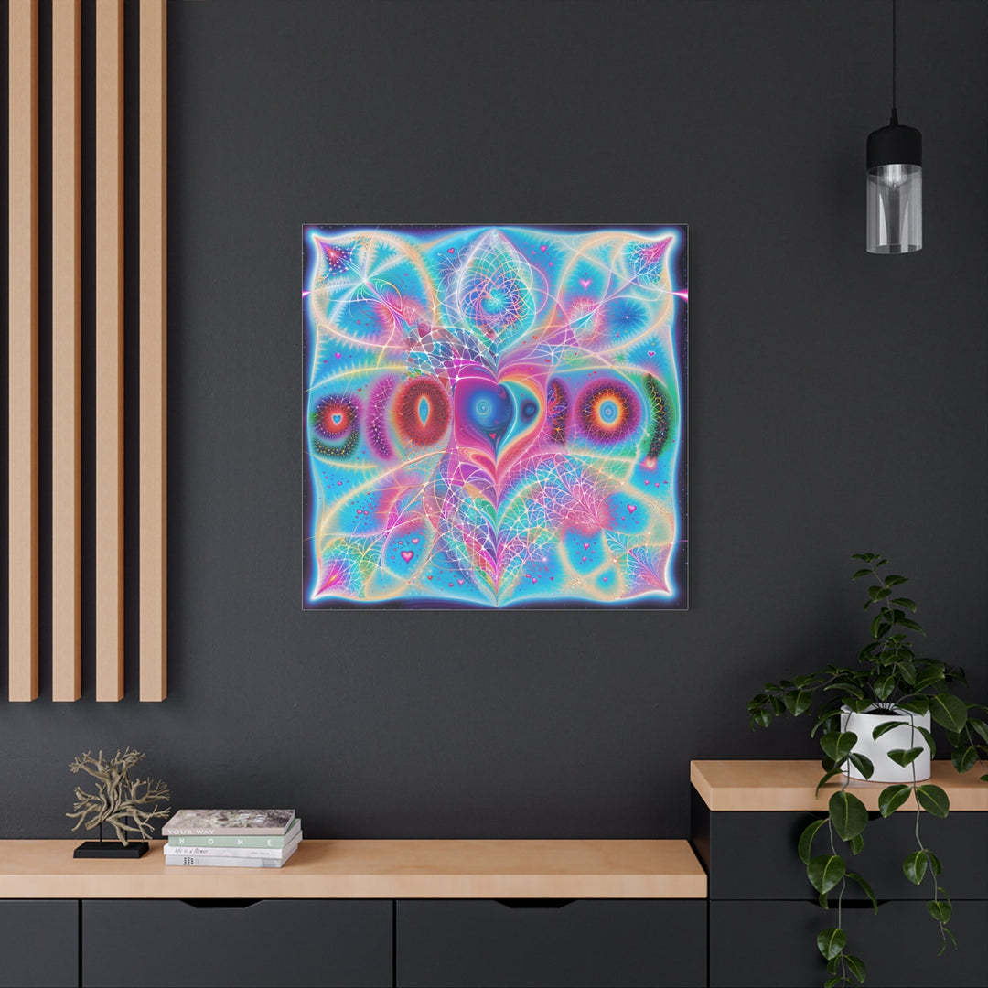 Vibrant Ethereal Love - Matte Canvas Print 1.25" - Canvas - g(0D·IO) - 36" x 36" - 1.25" -