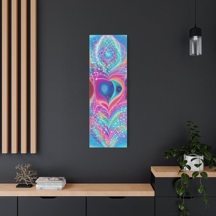 Vibrant Ethereal Love - Matte Canvas Print 1.25" - Canvas - g(0D·IO) - 36" x 36" - 1.25" -