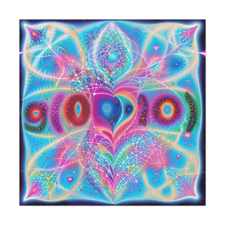 Vibrant Ethereal Love - Matte Canvas Print 1.25" - Canvas - g(0D·IO) - 36" x 36" - 1.25" -