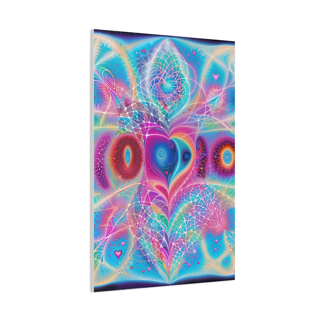 Vibrant Ethereal Love - Matte Canvas Print 1.25" - Canvas - g(0D·IO) - 36" x 36" - 1.25" -