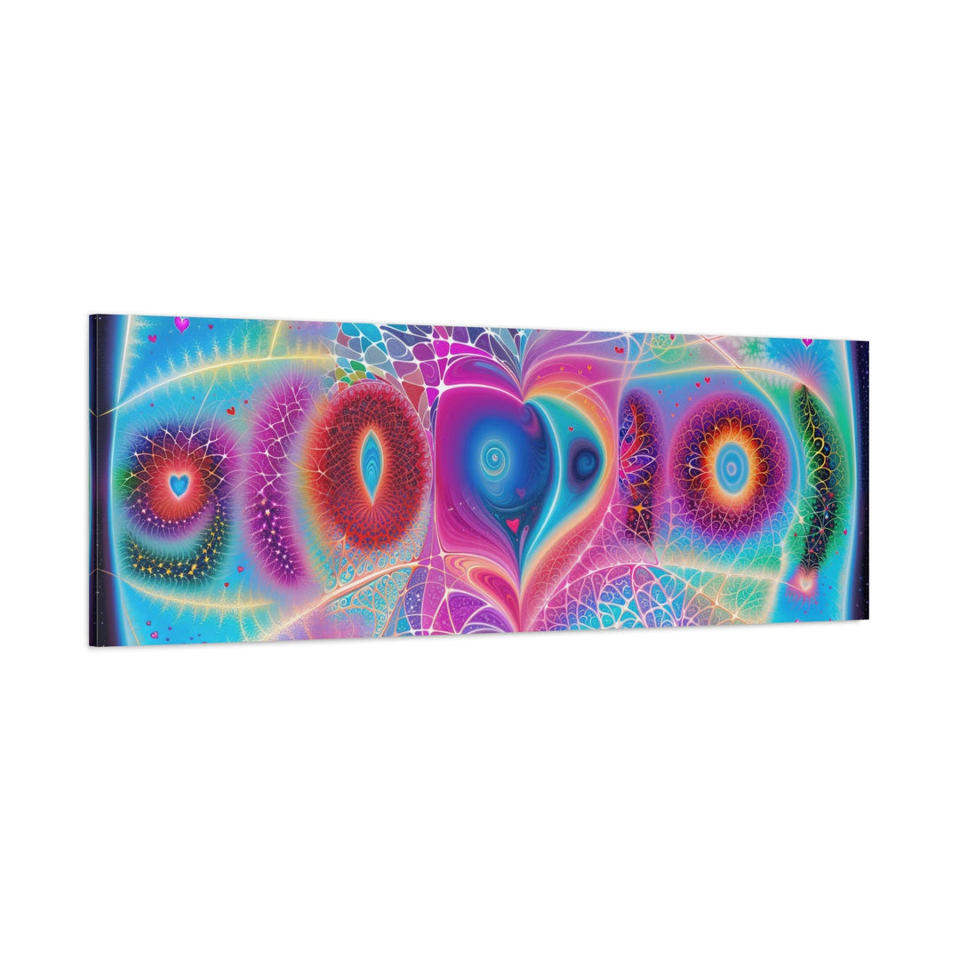 Vibrant Ethereal Love - Matte Canvas Print 1.25" - Canvas - g(0D·IO) - 36" x 36" - 1.25" -