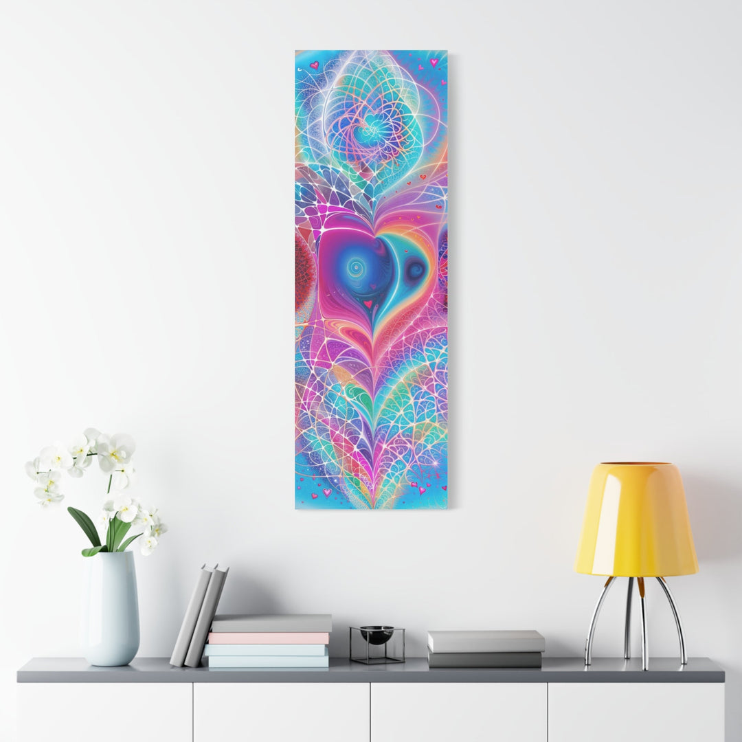 Vibrant Ethereal Love - Matte Canvas Print 1.25" - Canvas - g(0D·IO) - 36" x 36" - 1.25" -