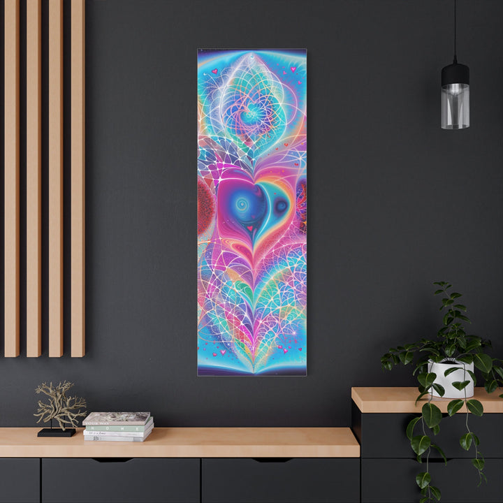 Vibrant Ethereal Love - Matte Canvas Print 1.25" - Canvas - g(0D·IO) - 36" x 36" - 1.25" -