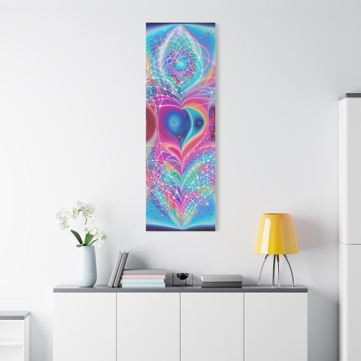 Vibrant Ethereal Love - Matte Canvas Print 1.25" - Canvas - g(0D·IO) - 36" x 36" - 1.25" -