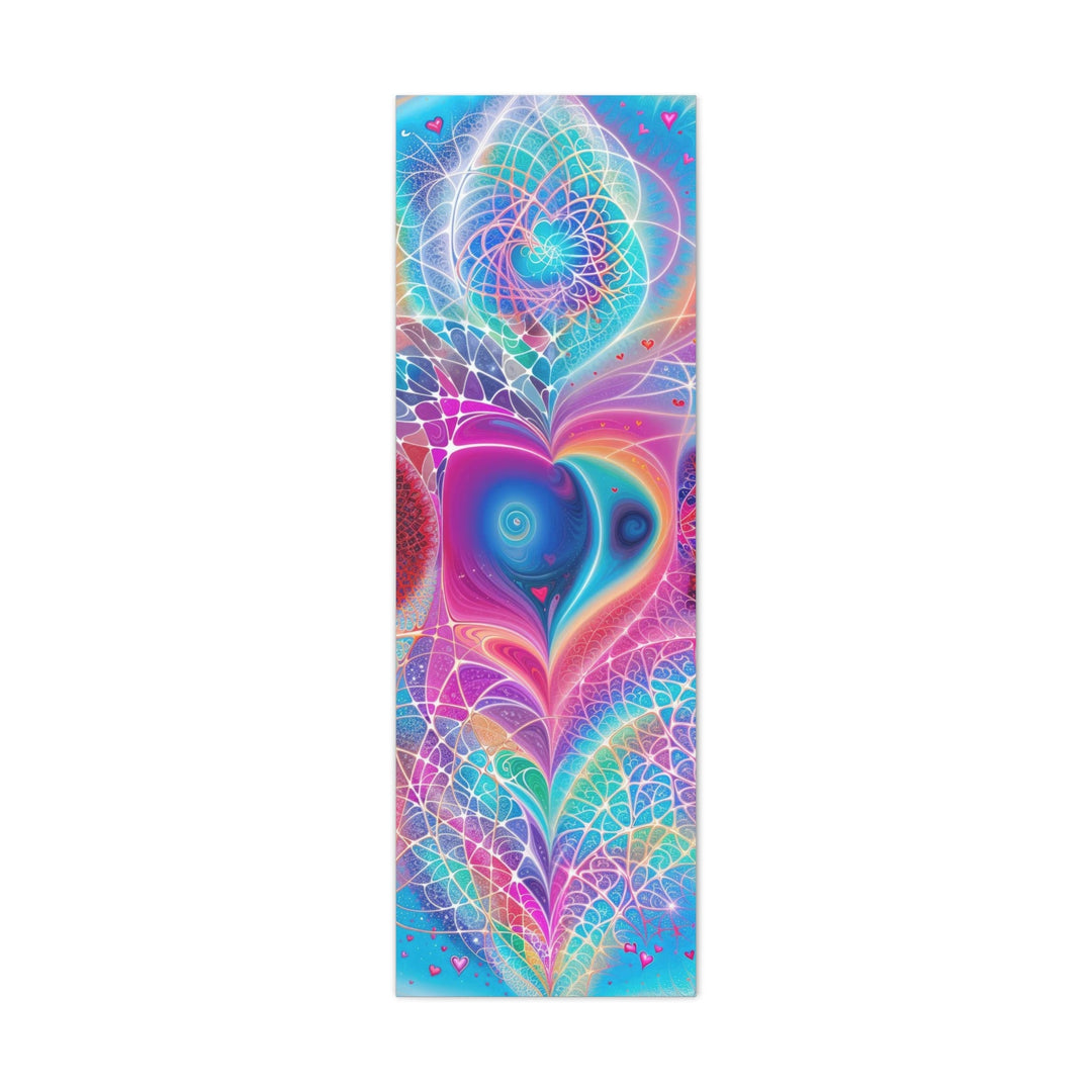 Vibrant Ethereal Love - Matte Canvas Print 1.25" - Canvas - g(0D·IO) - 16" x 48" (Vertical) - 1.25" -