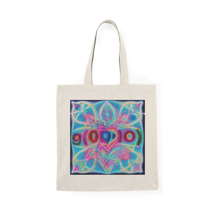 Vibrant Ethereal Love - Natural Tote Bag - Bags - g(0D·IO) - 15" x 16" - Natural -