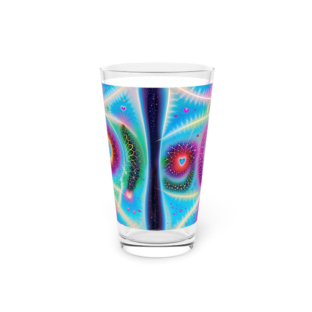 Vibrant Ethereal Love - Pint Glass - Mug - g(0D·IO) - 16oz - -