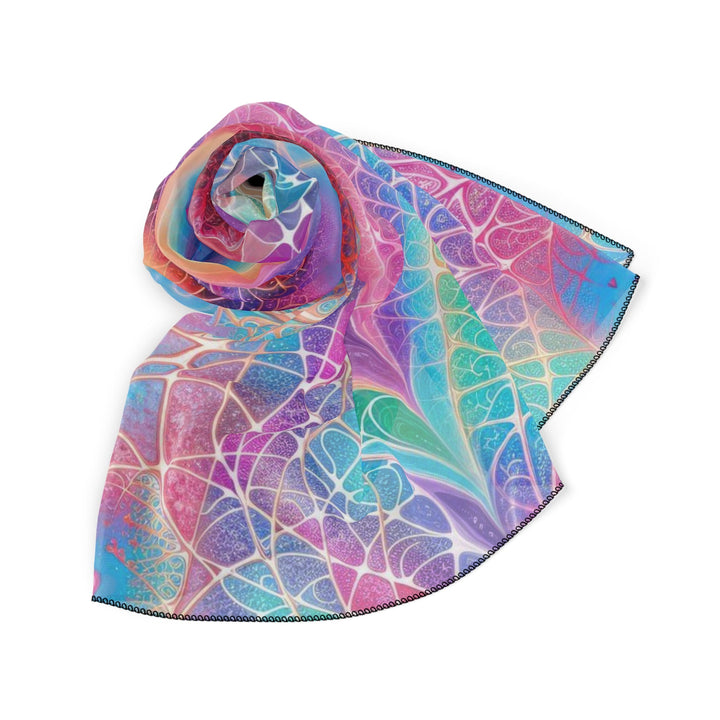 Vibrant Ethereal Love - Poly Scarf - Accessories - g(0D·IO) - Poly chiffon - 50" × 50" -