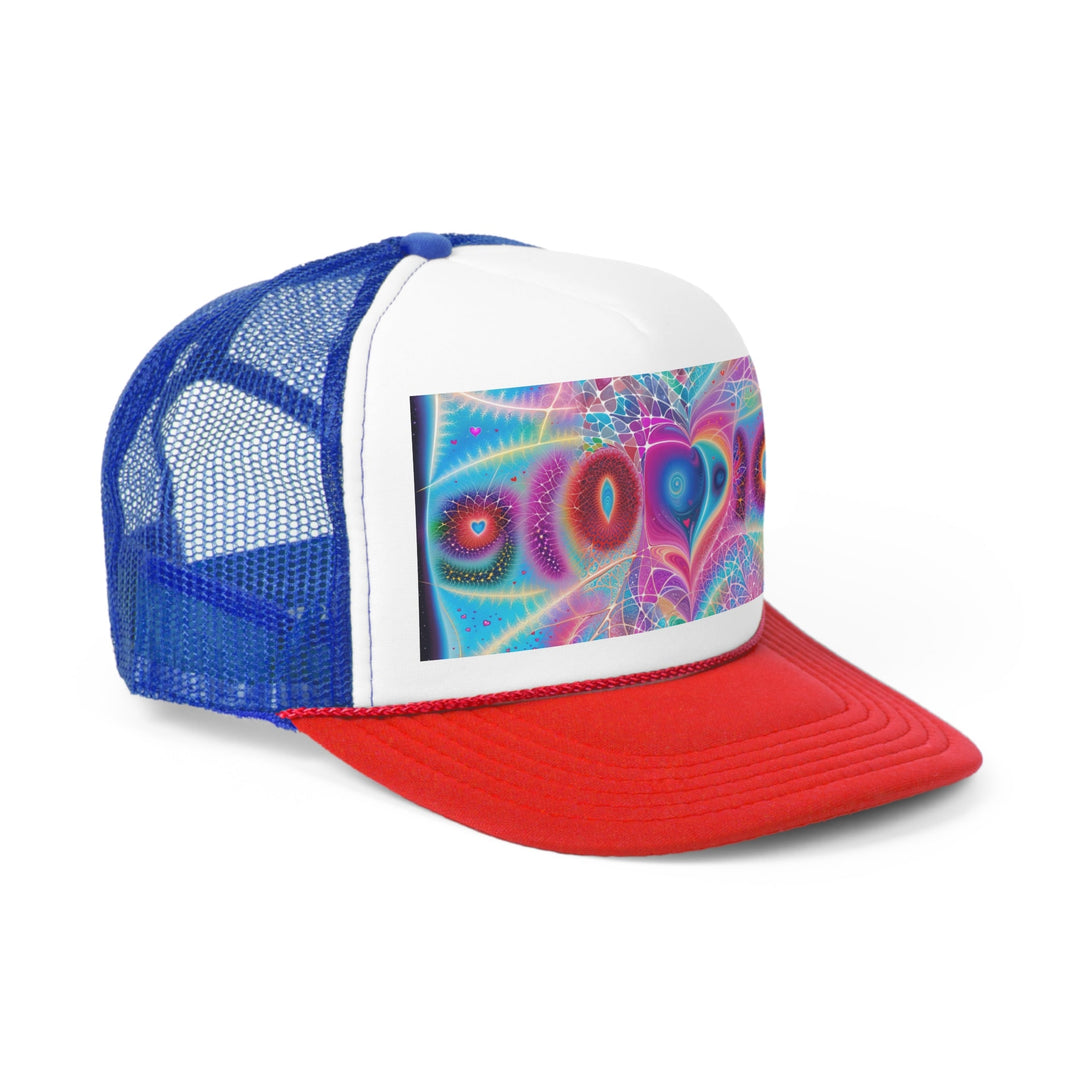 Vibrant Ethereal Love - Trucker Hat - Hats - g(0D·IO) - Pink - One size -