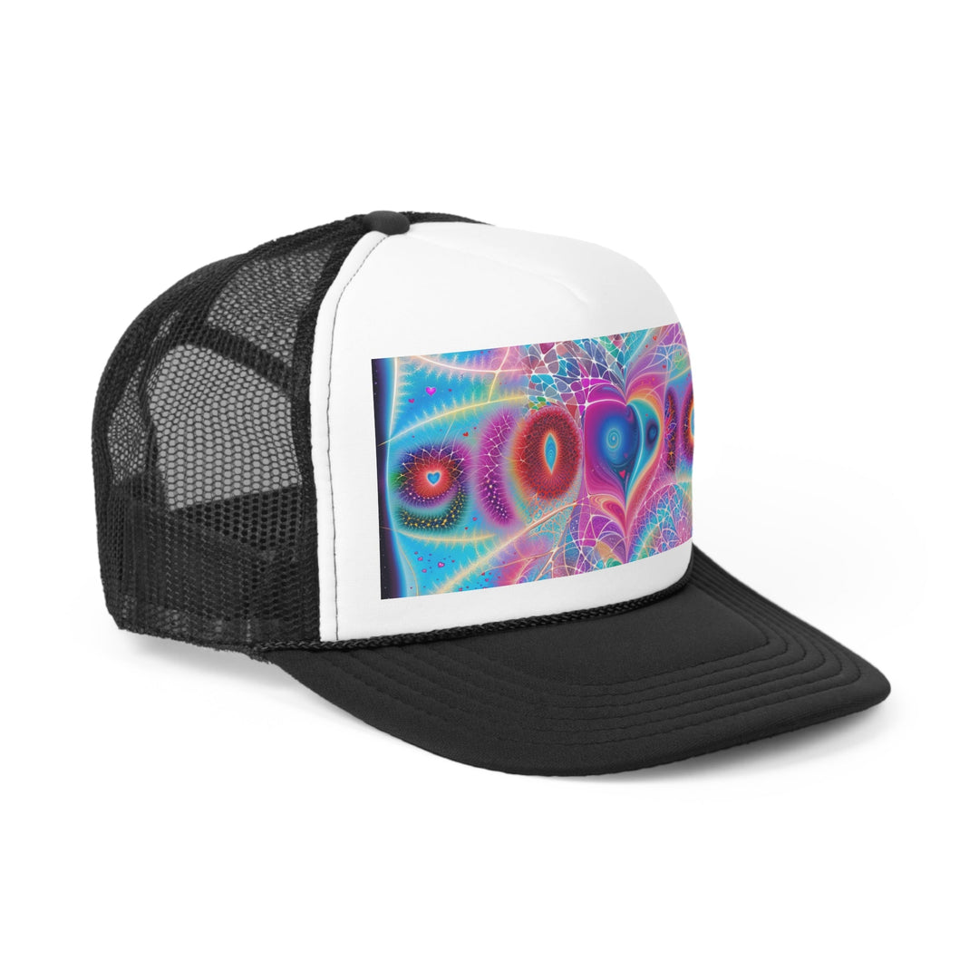 Vibrant Ethereal Love - Trucker Hat - Hats - g(0D·IO) - Pink - One size -