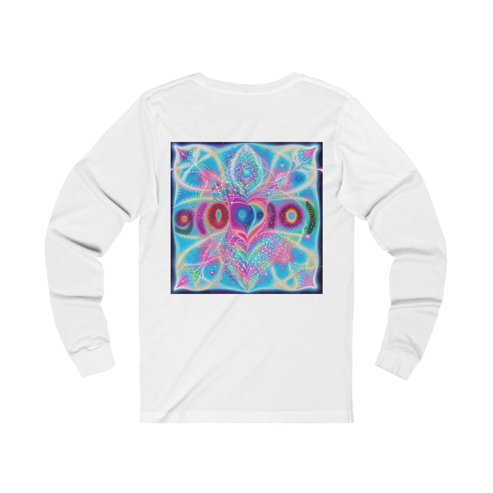 Vibrant Ethereal Love - Unisex Jersey Long Sleeve Tee - Long-sleeve - g(0D·IO) - S - Heather Forest -