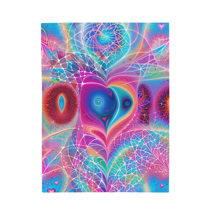 Vibrant Ethereal Love - Velveteen Plush Blanket - All Over Prints - g(0D·IO) - 30" × 40" - -