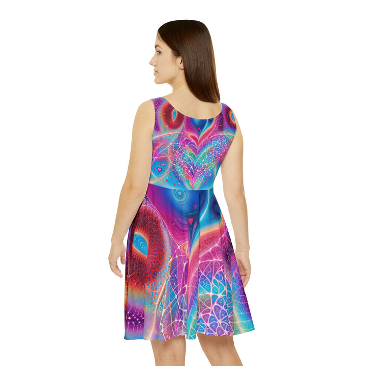 Vibrant Ethereal Love - Women's Skater Dress - All Over Prints - g(0D·IO) - L - -