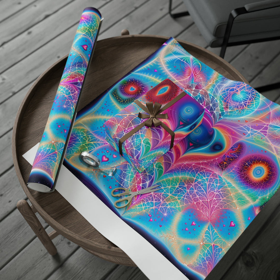 Vibrant Ethereal Love - Wrapping Paper - Home Decor - g(0D·IO) - 30" x 180" - Matte -