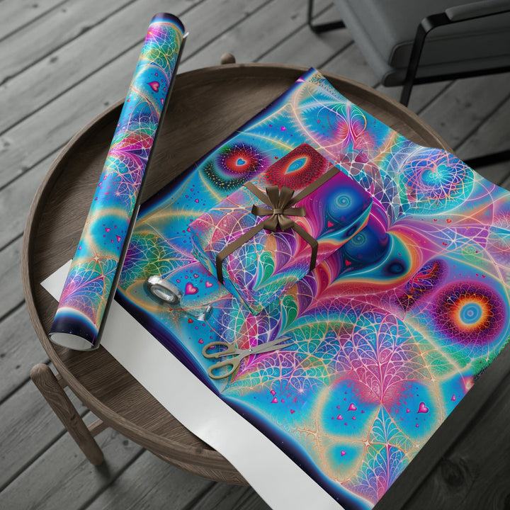 Vibrant Ethereal Love - Wrapping Paper - Home Decor - g(0D·IO) - 30" x 180" - Matte -