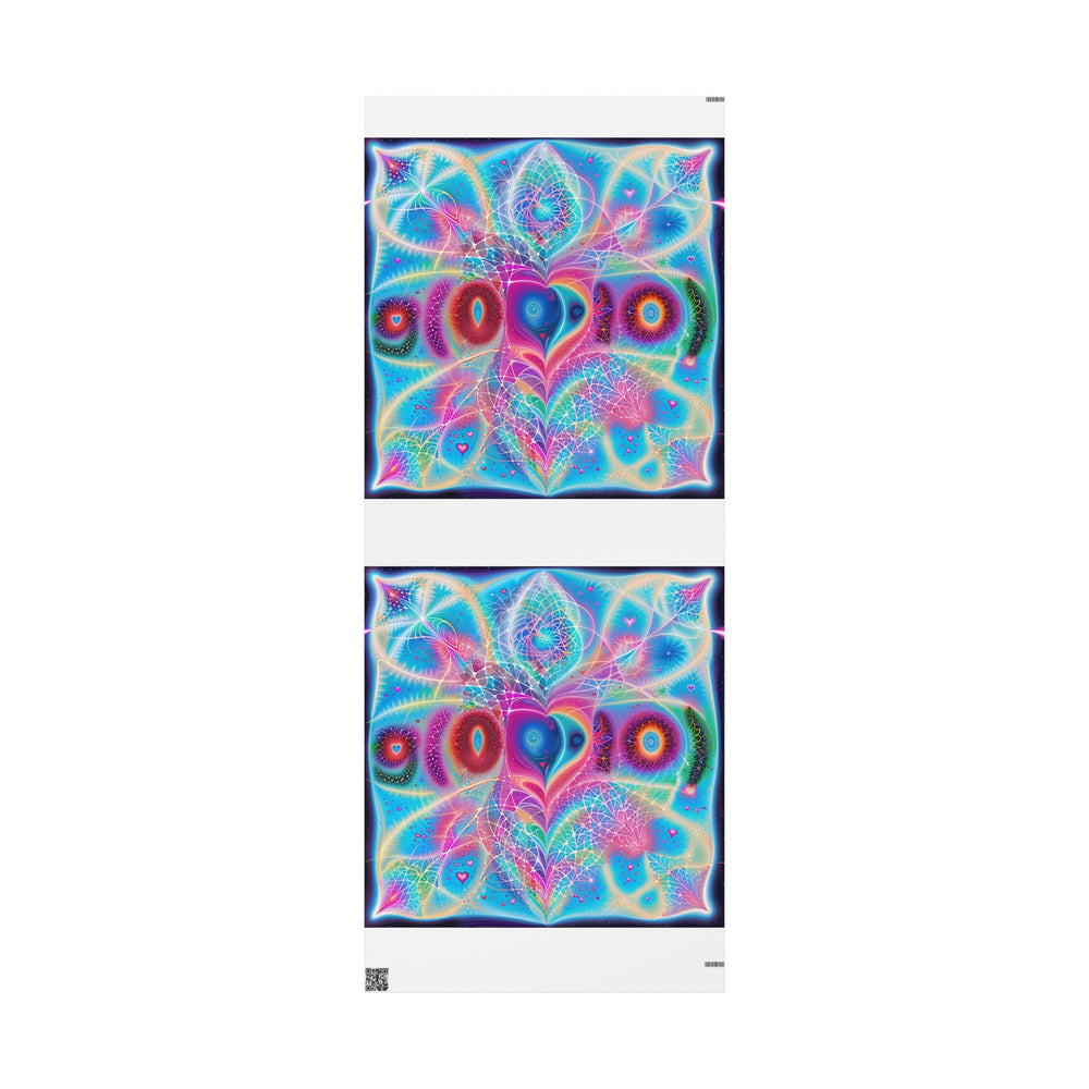 Vibrant Ethereal Love - Wrapping Paper - Home Decor - g(0D·IO) - 30'' x 72'' - Matte -