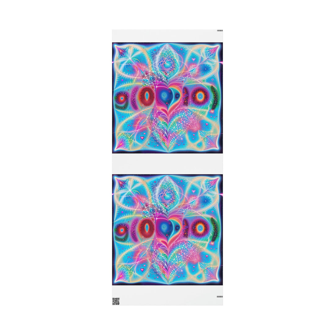Vibrant Ethereal Love - Wrapping Paper - Home Decor - g(0D·IO) - 30'' x 72'' - Matte -