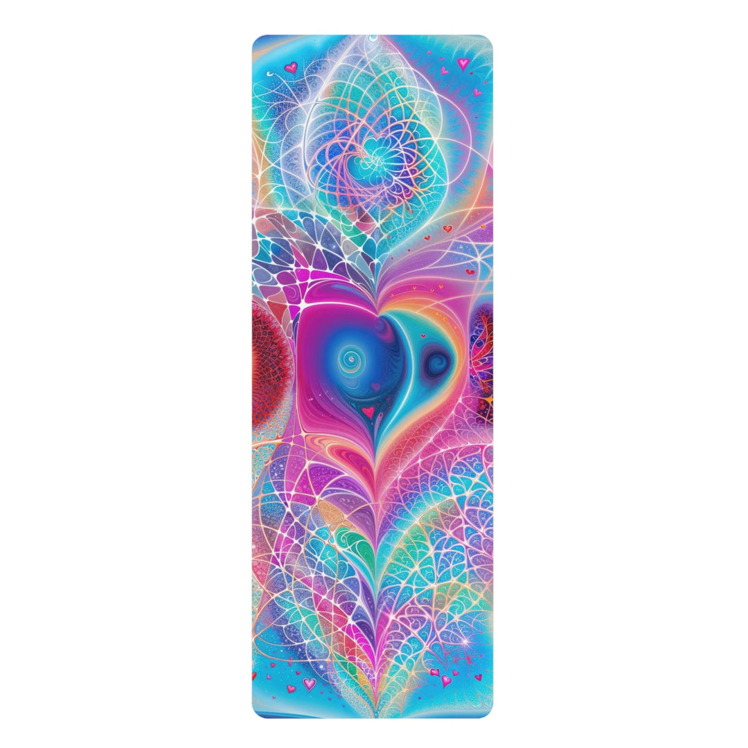 Vibrant Ethereal Love - Yoga Mat - Home Decor - g(0D·IO) - 24” x 68” - -