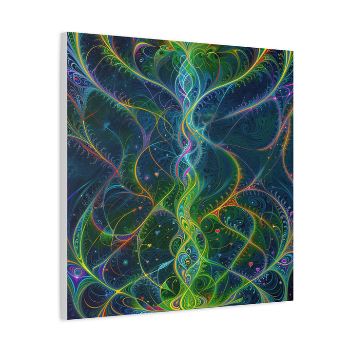 Vibrant Ethereal Swirls - Matte Canvas Print 1.25" - Canvas - g(0D·IO) - 36" x 36" - 1.25" -