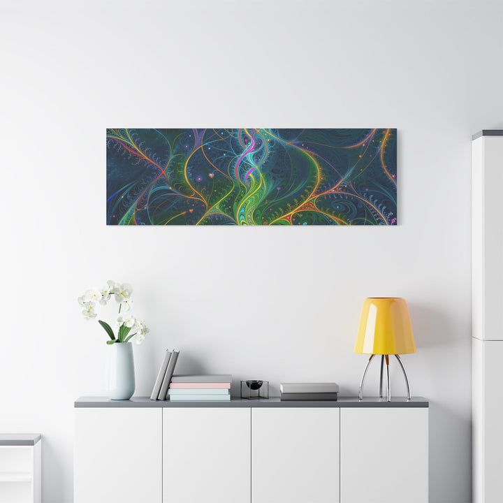 Vibrant Ethereal Swirls - Matte Canvas Print 1.25" - Canvas - g(0D·IO) - 36" x 36" - 1.25" -