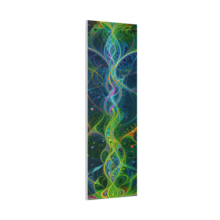 Vibrant Ethereal Swirls - Matte Canvas Print 1.25" - Canvas - g(0D·IO) - 36" x 36" - 1.25" -