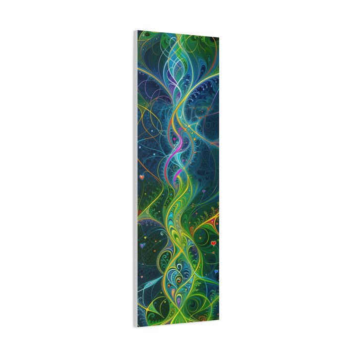 Vibrant Ethereal Swirls - Matte Canvas Print 1.25" - Canvas - g(0D·IO) - 36" x 36" - 1.25" -