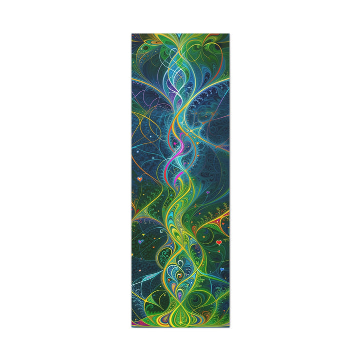 Vibrant Ethereal Swirls - Matte Canvas Print 1.25" - Canvas - g(0D·IO) - 20" x 60" (Vertical) - 1.25" -