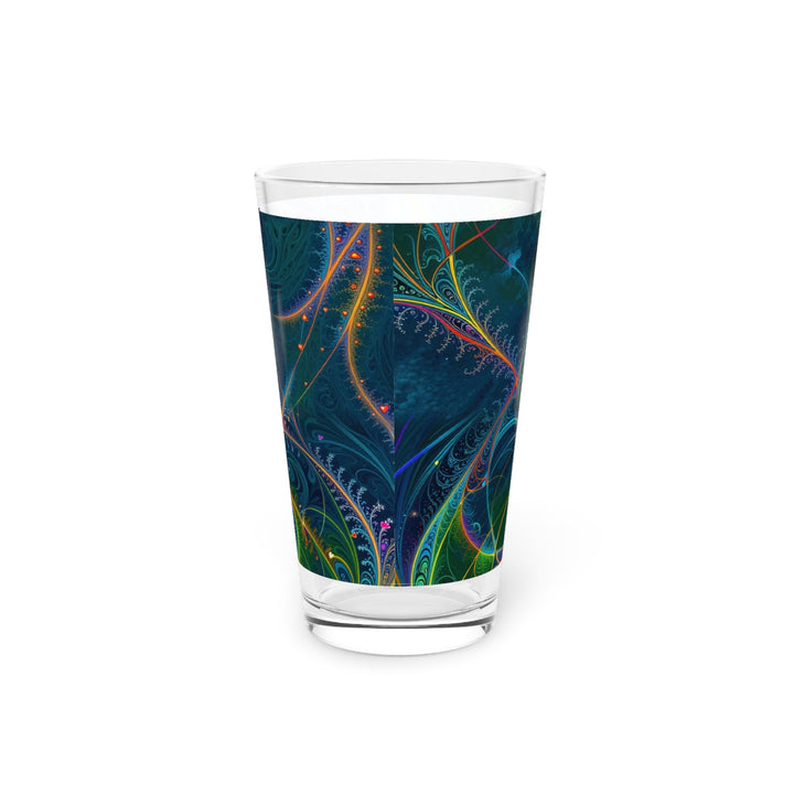 Vibrant Ethereal Swirls - Pint Glass - Mug - g(0D·IO) - 16oz - -