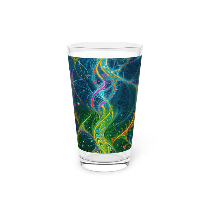 Vibrant Ethereal Swirls - Pint Glass - Mug - g(0D·IO) - 16oz - -