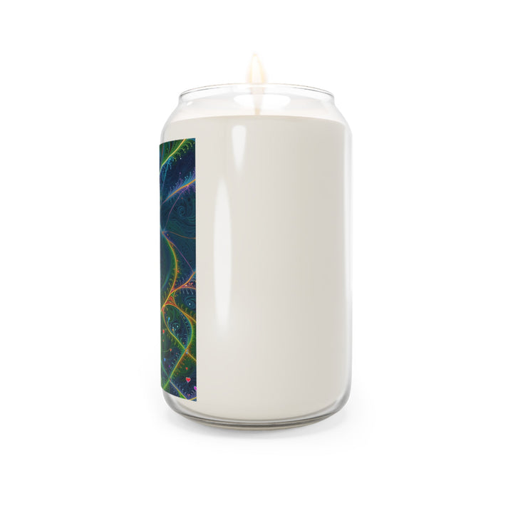 Vibrant Ethereal Swirls - Scented Candle - Home Decor - g(0D·IO) - Vanilla Bean - 13.75oz -