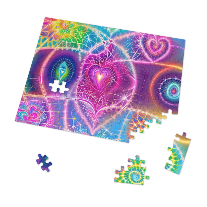 Vibrant Ethereal Symmetry - Jigsaw Puzzle (100, 252, 500, 1000 pieces) - Puzzle - g(0D·IO) - 29.25" × 19.75" (1000 pcs) - -