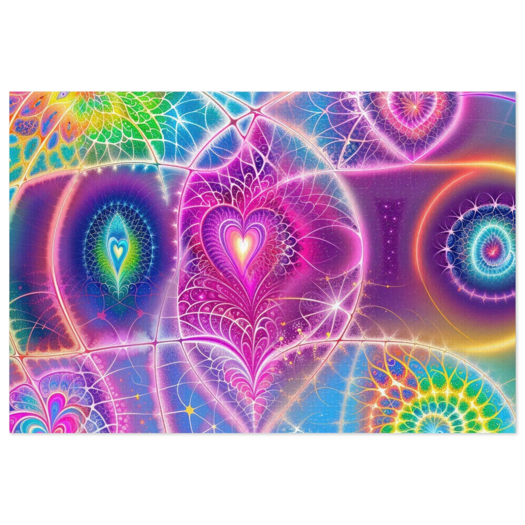 Vibrant Ethereal Symmetry - Jigsaw Puzzle (100, 252, 500, 1000 pieces) - Puzzle - g(0D·IO) - 29.25" × 19.75" (1000 pcs) - -