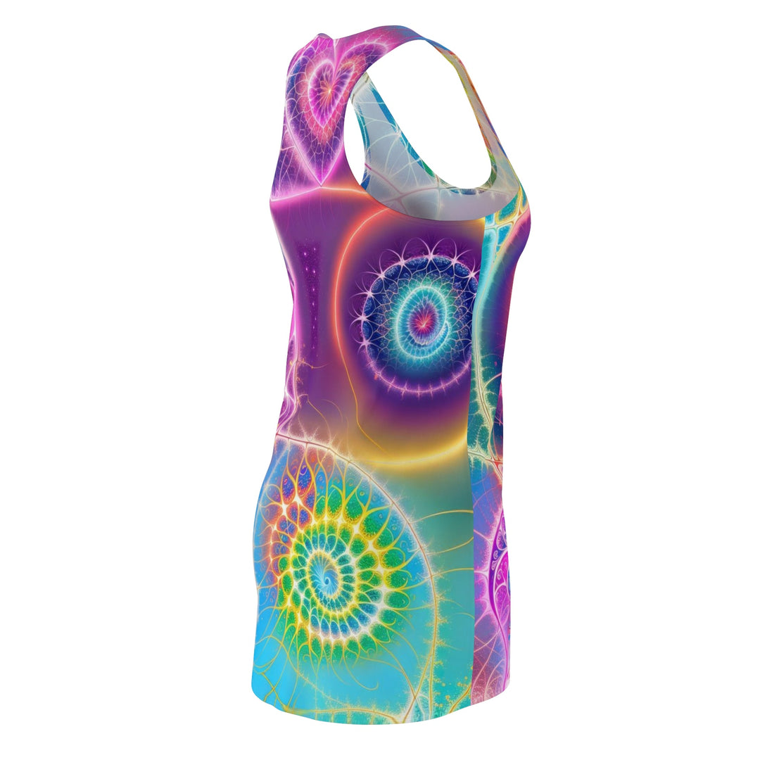 Vibrant Ethereal Symmetry - Racerback Dress - All Over Prints - g(0D·IO) - XS - -