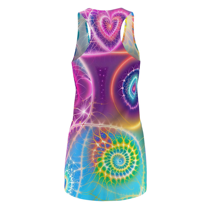 Vibrant Ethereal Symmetry - Racerback Dress - All Over Prints - g(0D·IO) - XS - -