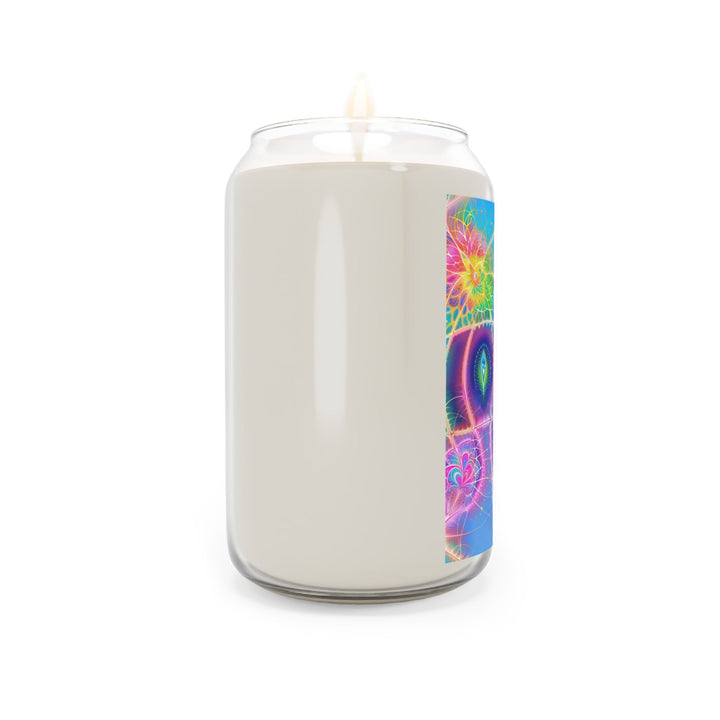 Vibrant Ethereal Symmetry - Scented Candle - Home Decor - g(0D·IO) - Vanilla Bean - 13.75oz -