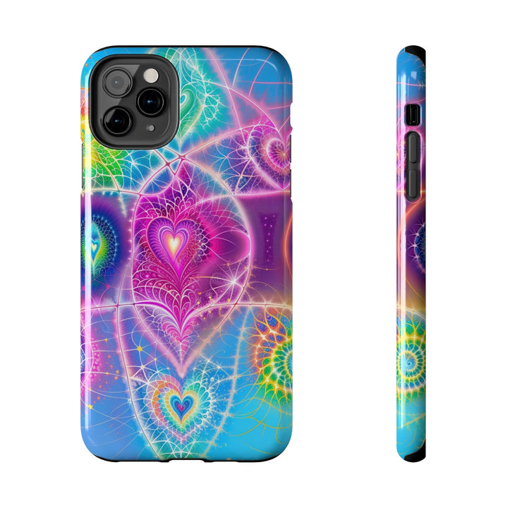 Vibrant Ethereal Symmetry - Tough Phone Case - Phone Case - g(0D·IO) - iPhone 11 Pro Max - -