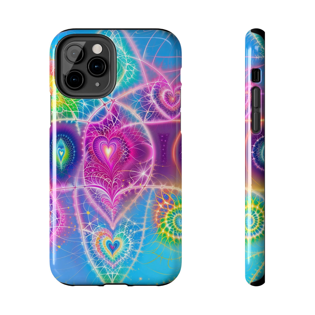 Vibrant Ethereal Symmetry - Tough Phone Case - Phone Case - g(0D·IO) - iPhone 11 Pro - -